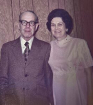 Barnes, Cyril and Effie by Janet Aitken image