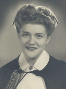 Vintage portrait of Peg Kavanagh