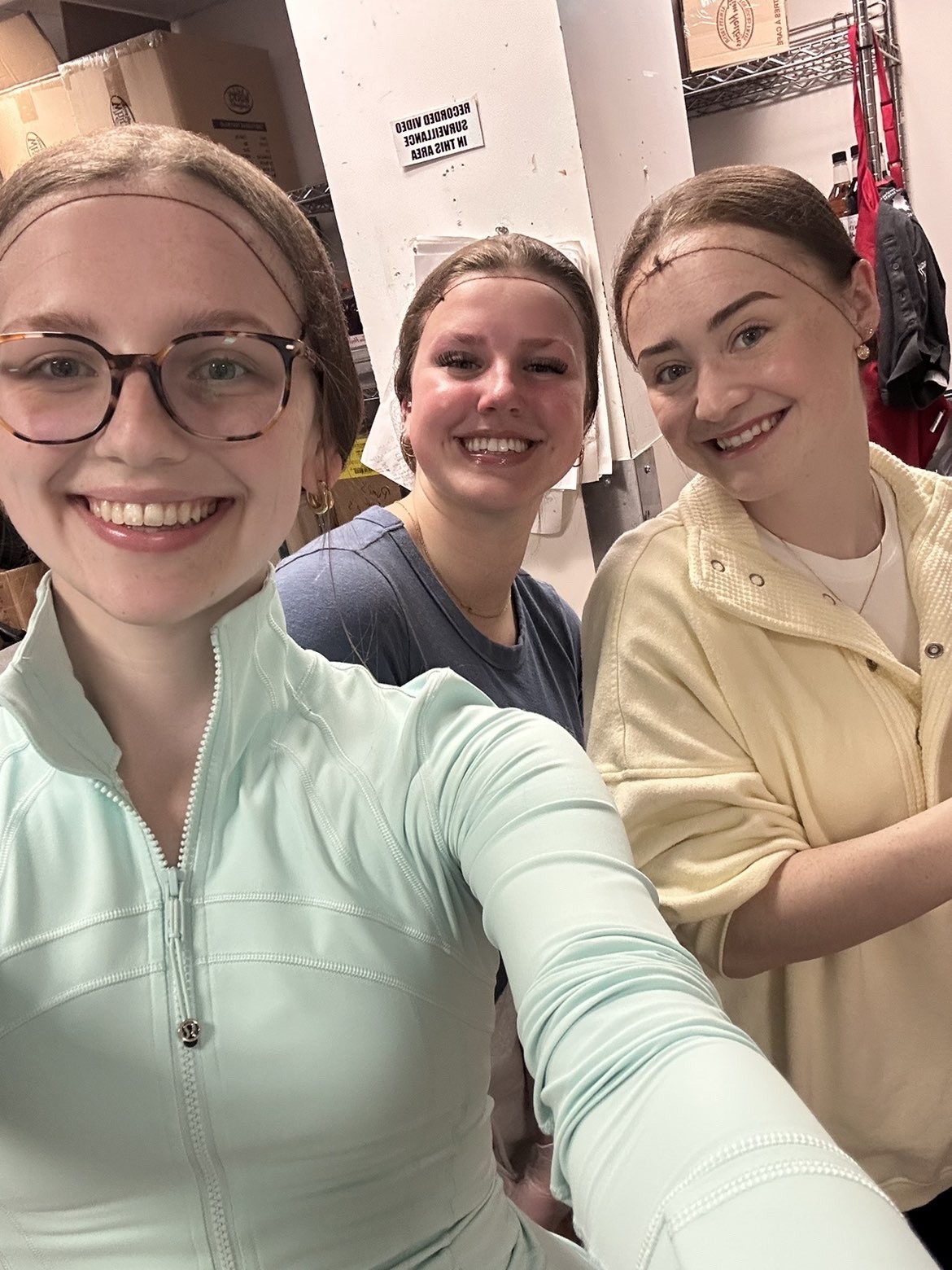 Smile Cookie volunteers taking a group selfie