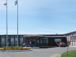 Exterior of the Dr. Walter Templeman Health Care Centre on Bell Island
